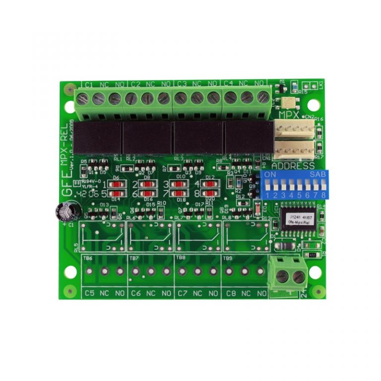 Global GFE-MPX-REL-4 ORION için 4 lü Röle Kartı